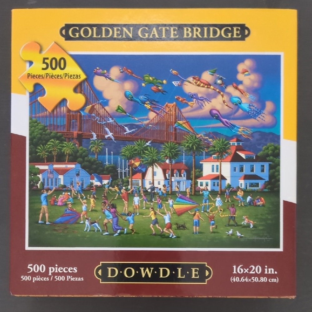 Dowdle Golden Gate Bridge Puzzle - 500 Pieces